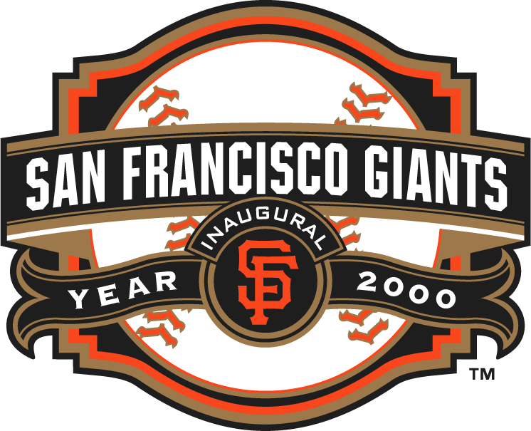 San Francisco Giants 2000 Stadium Logo vinyl decal